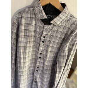 John Lennon Yoko Ono 2009 Men’s L Flip Cuff Dress Shirt Long Sleeve